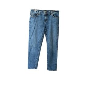 Eileen Fisher classic skinny denim… size 10… organic cotton/spandex